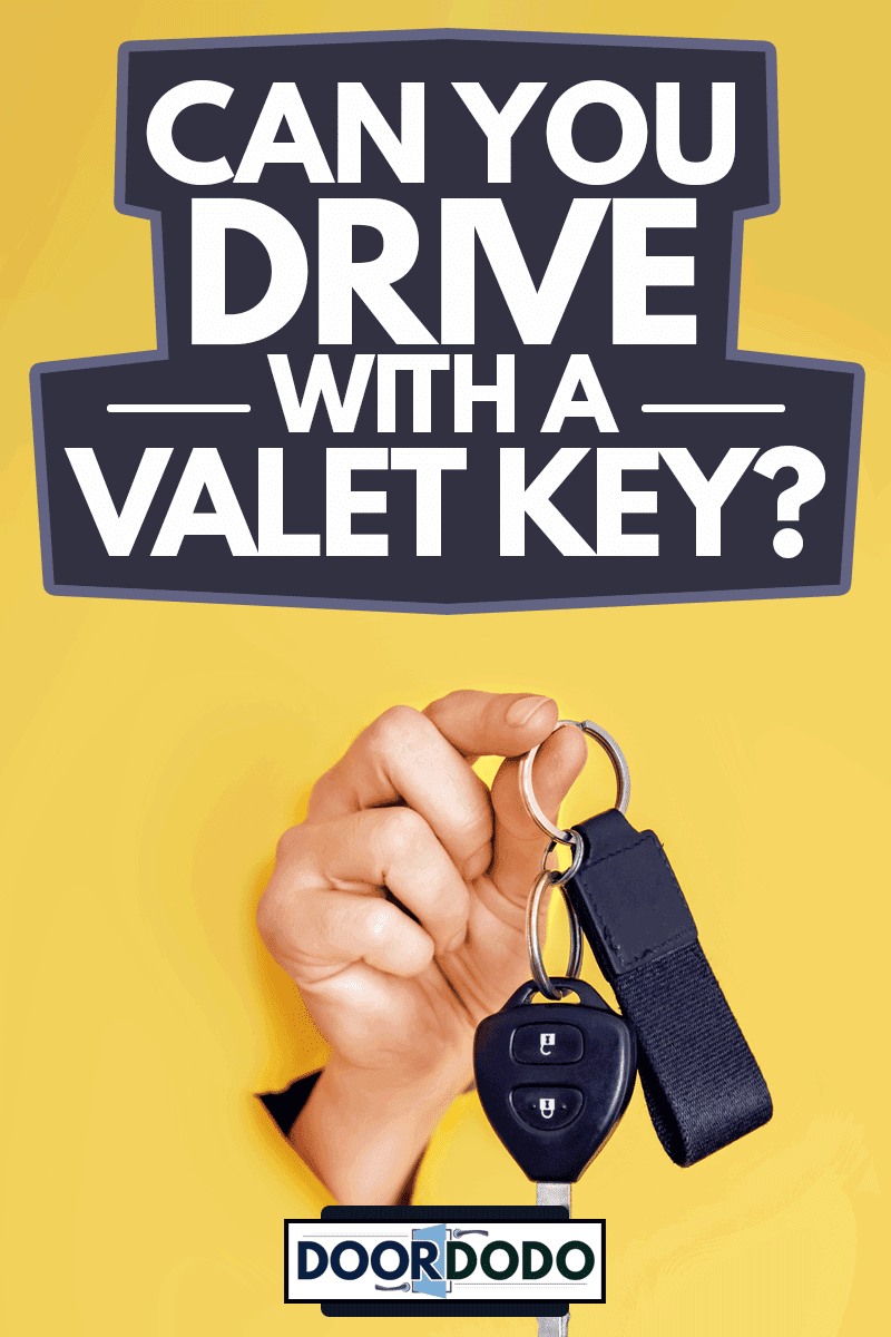 Close up car keys on yellow background, Can You Drive With A Valet Key?