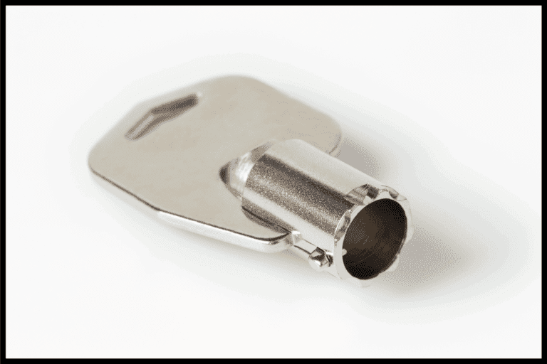 silver tubular key isolated on white background. Are Tubular Lock Keys Universal