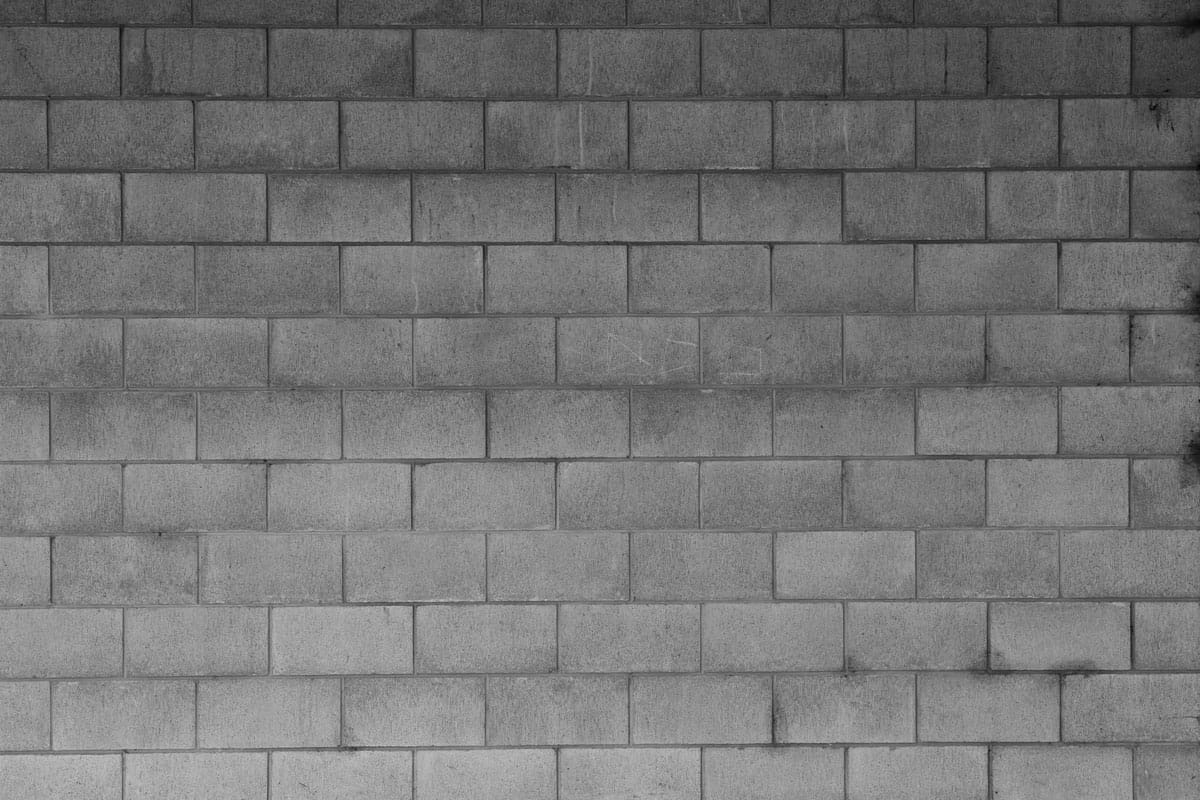 Cinder Block Gray wall