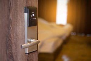 Smart card door key lock system in hotel, Electronic Door Lock Won't Stop Beeping - What To Do?